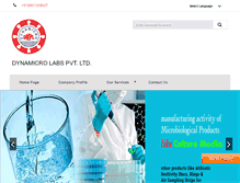 Tablet Screenshot of dynamicrolabs.com